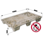 Paleta lisovaná INKA - 1200x800x140 - nosnost 250kg Paleta lisovaná INKA - 1200x800x140 - nosnost 250kg