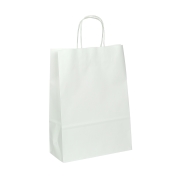 Papírová taška 230x100x320 mm, kroucené papírové ucho Papírová taška 230x100x320 mm, kroucené papírové ucho