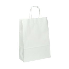 Papírová taška 320x130x425mm, bílá