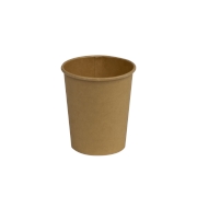 Papírový kelímek COFFEE TO GO 280 ml, průměr 80 mm, hnědý - kraft
