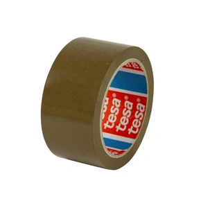 Páska samolepicí PP 48x66 hnědá-havana, TESAPACK 4263