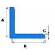 Pěnový polyetylén Profil L=50, 1ks = 2bm