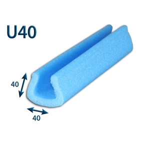 Pěnový polyetylén Profil U = 40