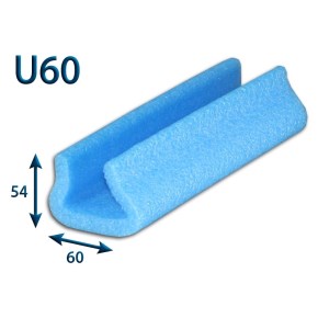 Pěnový polyetylén Profil U = 60