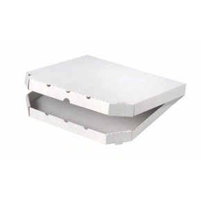 Pizza krabice 320x320x30mm, bez potisku, vysekávaná