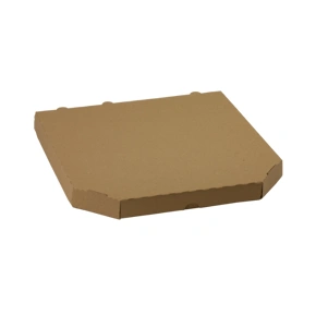 Pizza krabice 330x330x30mm, bez potisku, hnědá
