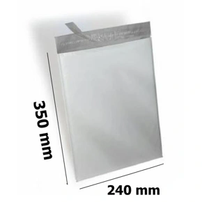 Plastová obálka neprůhledná 240x350 mm
