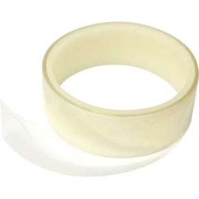 Průhledná samolepicí kolečka, 25 mm, 200 ks