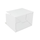 Rychlouzavírací krabice 3VVL 278x205x75 mm, lepicí páska, bílá