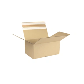 Rychlouzavírací krabice 3VVL 294x194x138 mm, samolepicí klopa