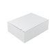 Rychlouzavírací krabice 3VVL 302x198x115 mm, lepicí páska, bílá