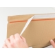 Rychlouzavírací krabice 3VVL 345x245x105 mm, lepicí páska, bílá