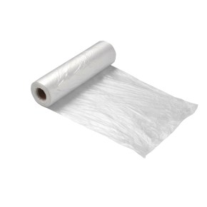 Svačinový sáček plochý 140+60x300/0,008, role