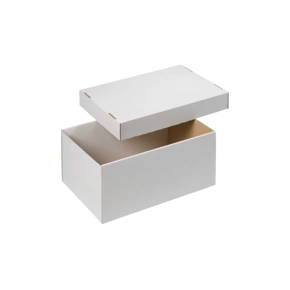 Úložná krabice dno+víko 300x215x150 mm, BÍLÁ