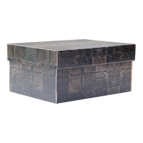 úložná krabice s víkem 300x215x150 mm, dekor 150003