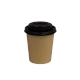 Víčko na kelímek COFFEE TO GO průměr 80 mm, černé